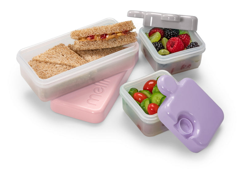PUZZLE CONTAINER - PINK,PURPLE & GREY