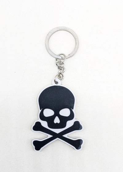KEYSTEEZ KEYCHAIN - SKULL & CROSSBONES