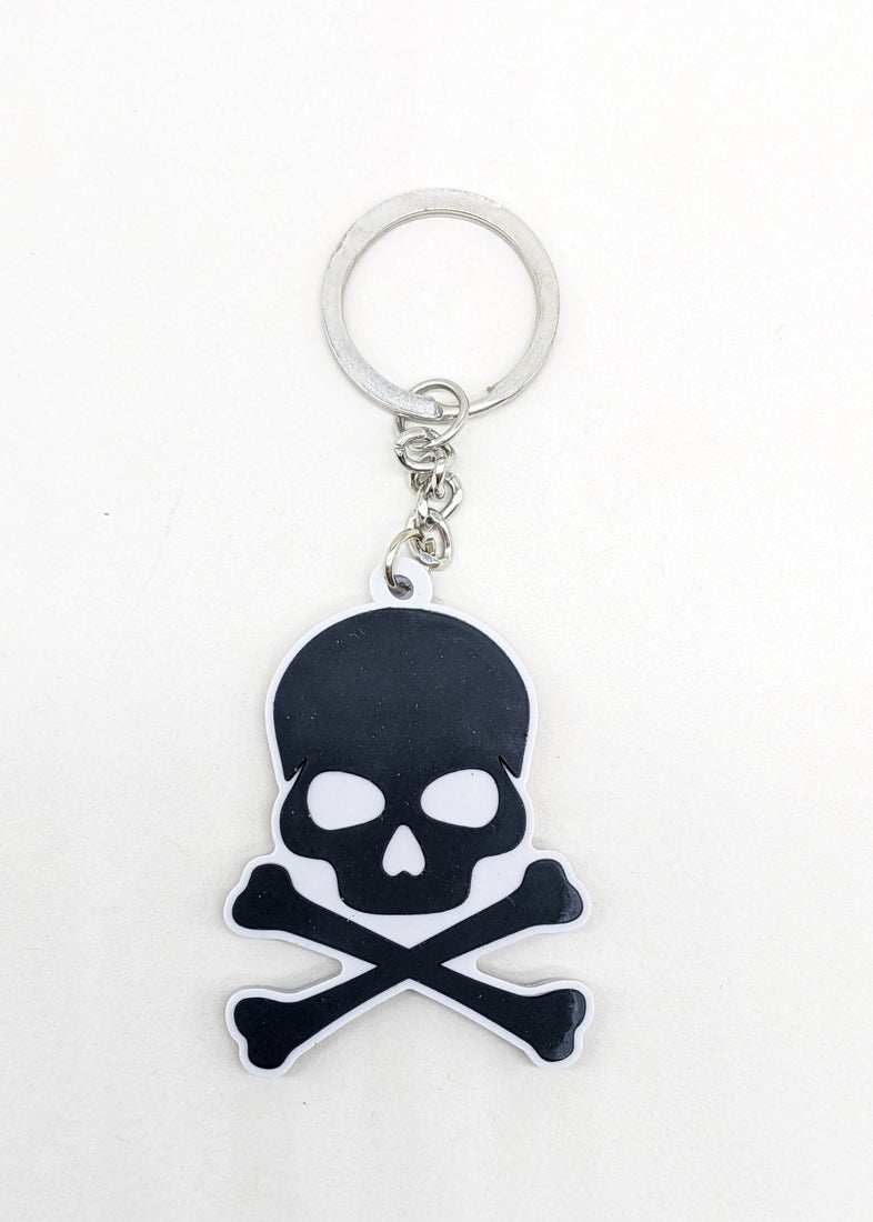 KEYSTEEZ KEYCHAIN - SKULL & CROSSBONES