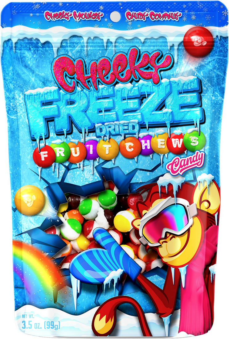 CHEEKY FREEZE DRIED FRUIT CHEWS 75G/2.7OZ