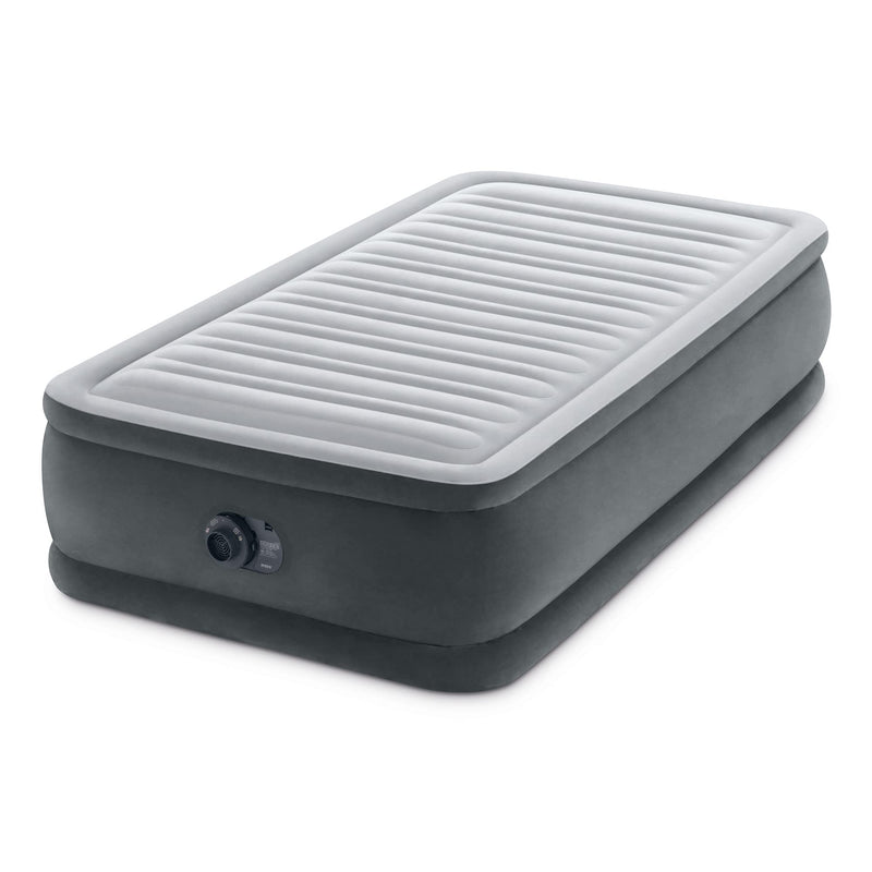 TWIN COMFORT-PLUSH AIRBED WITH FIBER-TECH RP