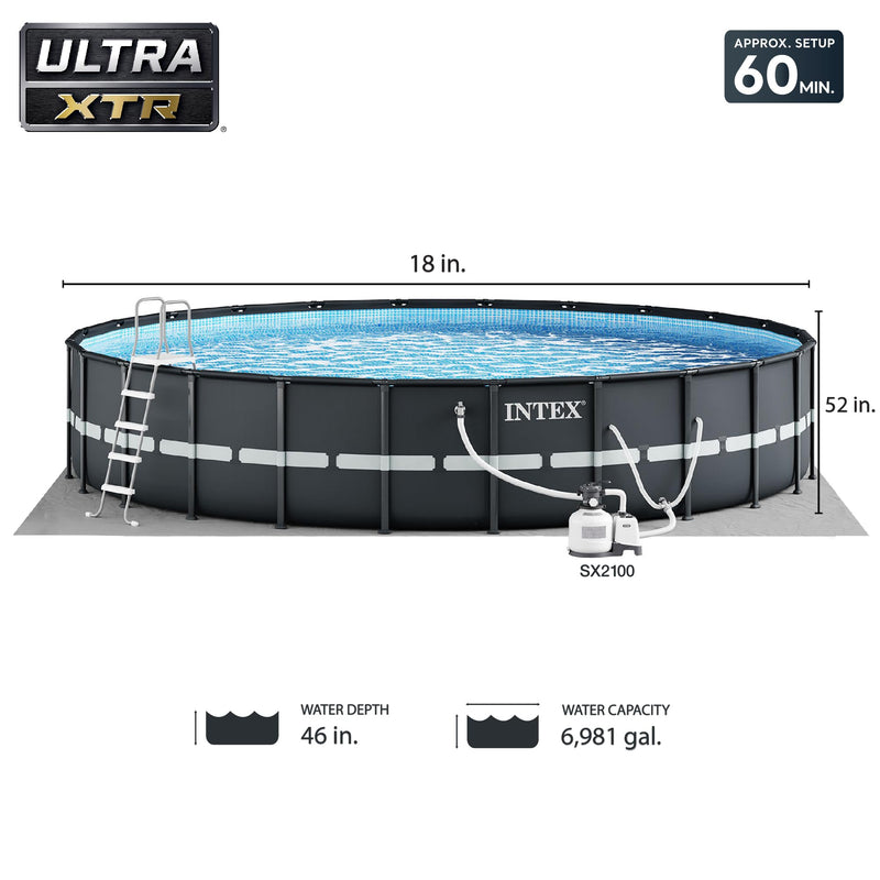 18FT X 52IN ULTRA XTR FRAME POOL SET