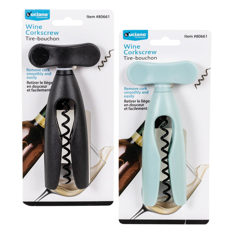 Luciano Wine Corkscrew, 2 colors