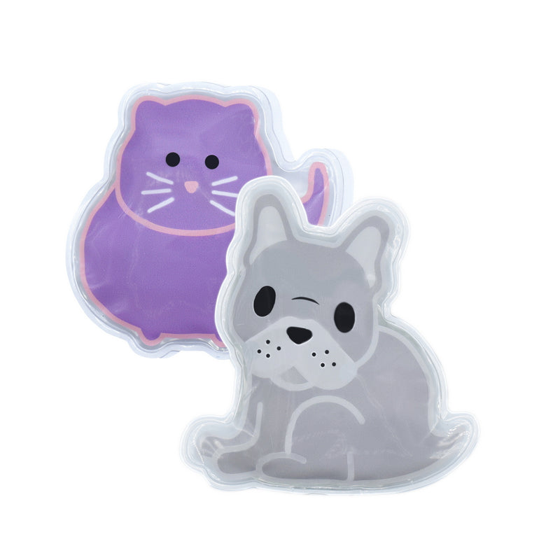 GEL ICE PACK - BULLDOG , CAT