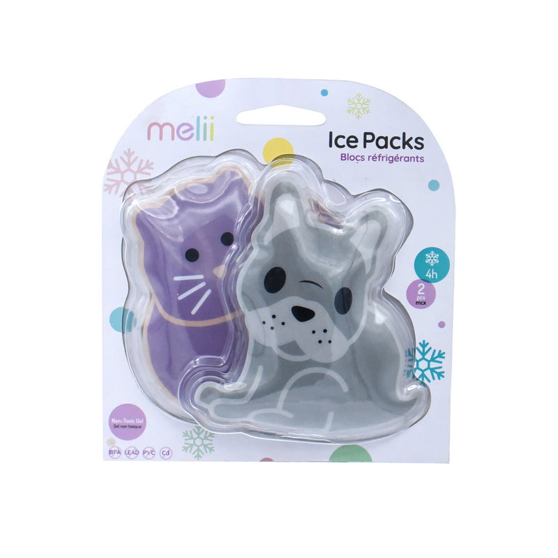 GEL ICE PACK - BULLDOG , CAT