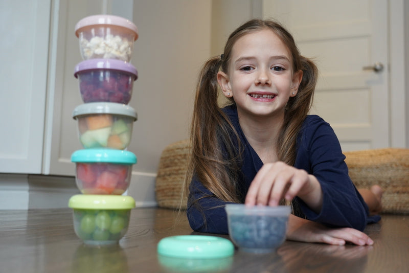 NESTING FOOD STORAGE CONTAINERS -  6PK
