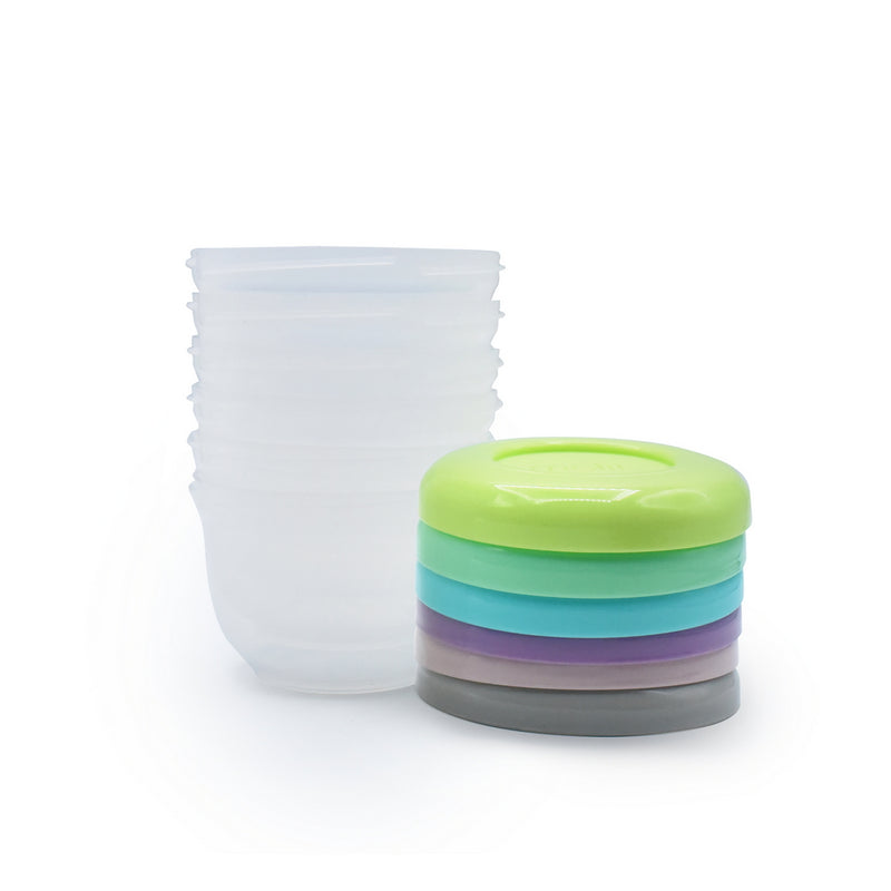 NESTING FOOD STORAGE CONTAINERS -  6PK