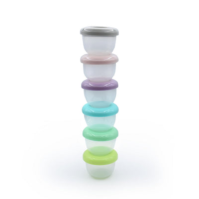 NESTING FOOD STORAGE CONTAINERS -  6PK