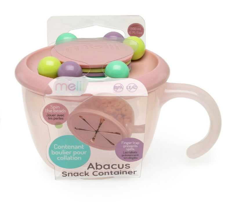 ABACUS SNACK CONTAINER - PINK