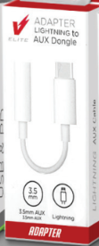 Volt Elite PREMIUM 4FT
 Lightning to Aux Adapter