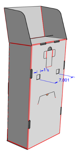 MLS 36 UNIT FLOOR DISPLAY