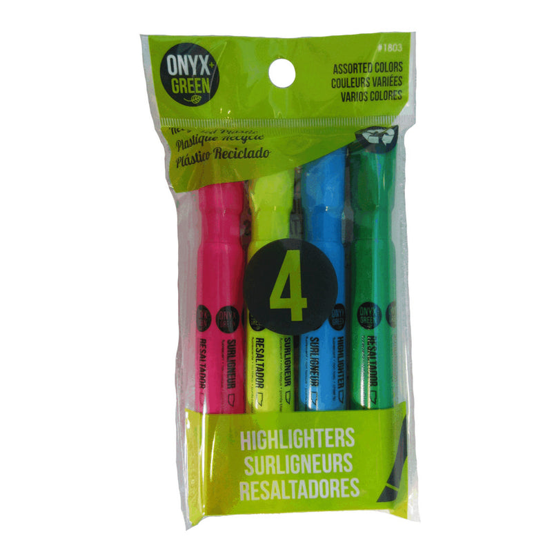 HIGHLIGHTERS - NEON COLORS (4PK)