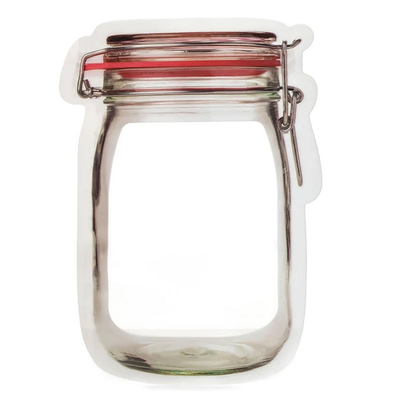 MEDIUM JAR ZIPPER BAG 3PK