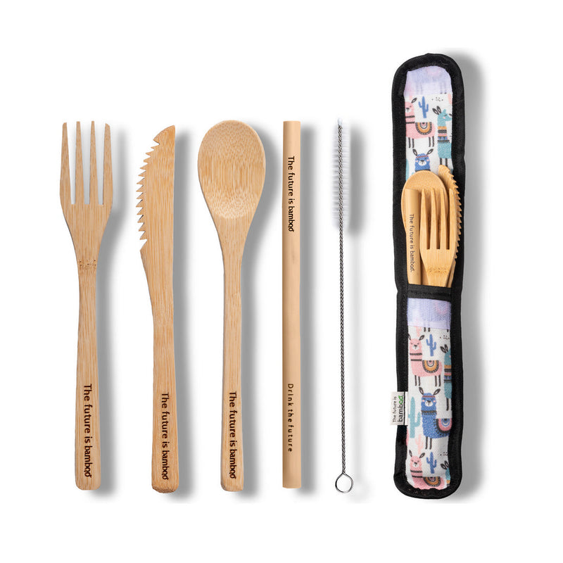 BAMBOO UTENSILS KIT
