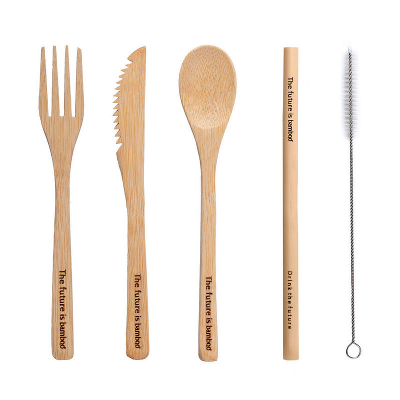 BAMBOO UTENSILS KIT