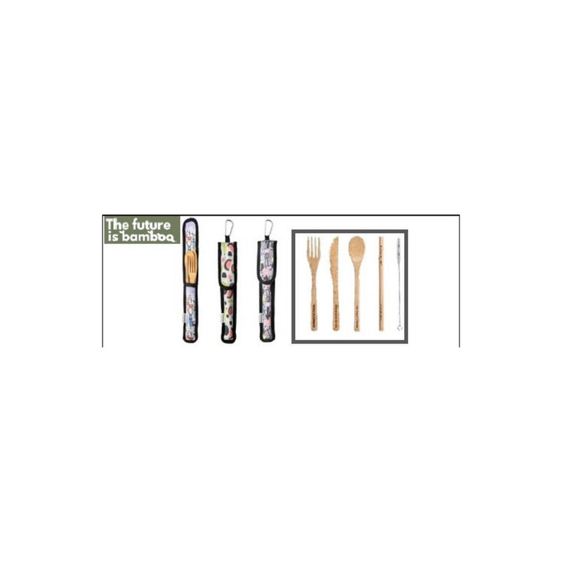BAMBOO UTENSILS KIT