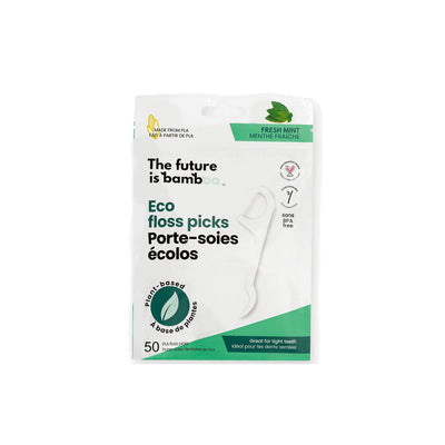 ECO FLOSS PICKS - FRESH MINT