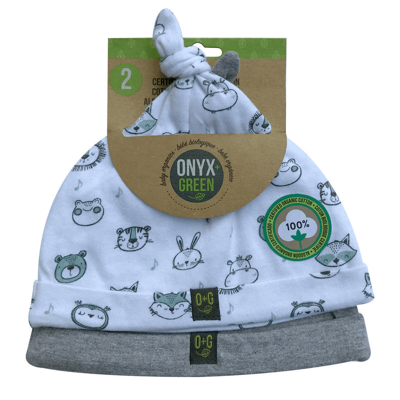 ORGANIC COTTON BABY HATS